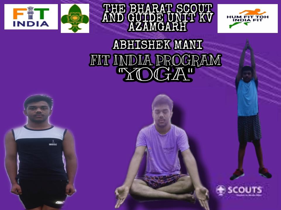 FIT INDIA CHALLENGE ACTIVITIES (ABHISHEK MANI)
