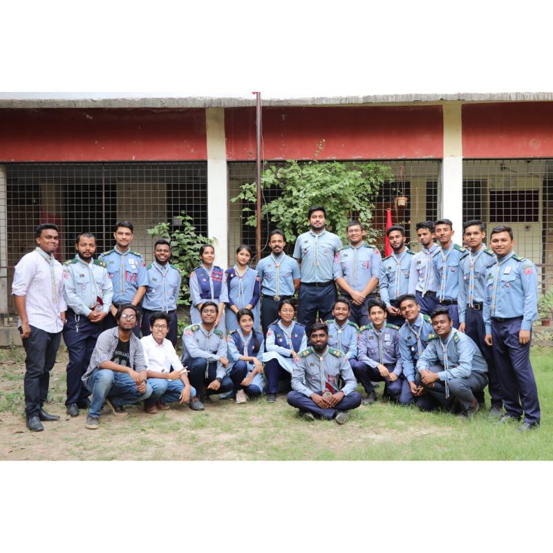 Oath Ceremony Of CRYSTAL OPEN SCOUTS