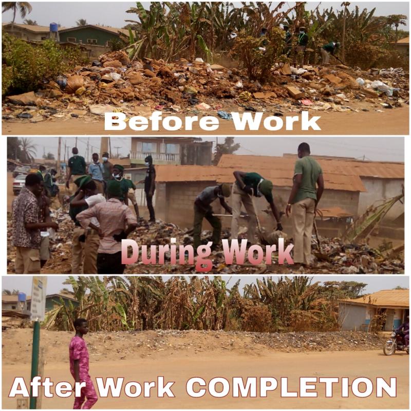 Community Service of Mupin Iyesi L.A,Awori Province Ogun