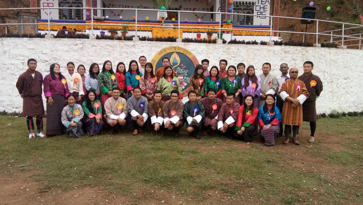 Students celebrate a Grand celebration