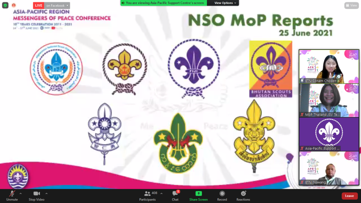 joined Messengers of Peace conference 2021 Day 2