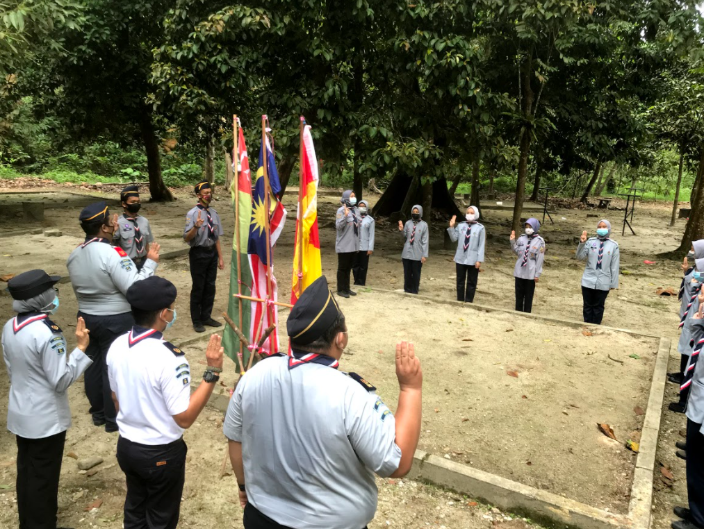 KEAHLIAN BADGE CAMP ROVER DISTRICT GOMBAK YEAR 2021