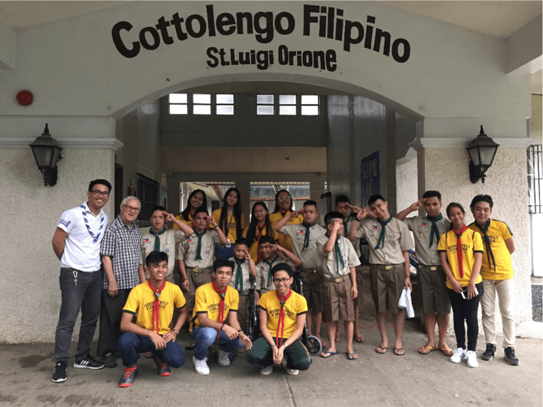 Post-SWA Voluntary Service: Scout Uniform Distribution