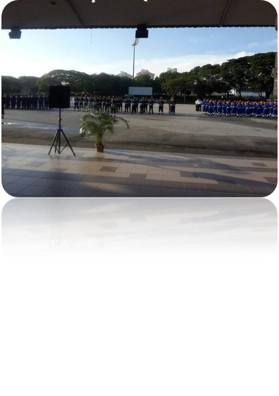 Perbarisan Pembukaan Latihan Badan Beruniform 