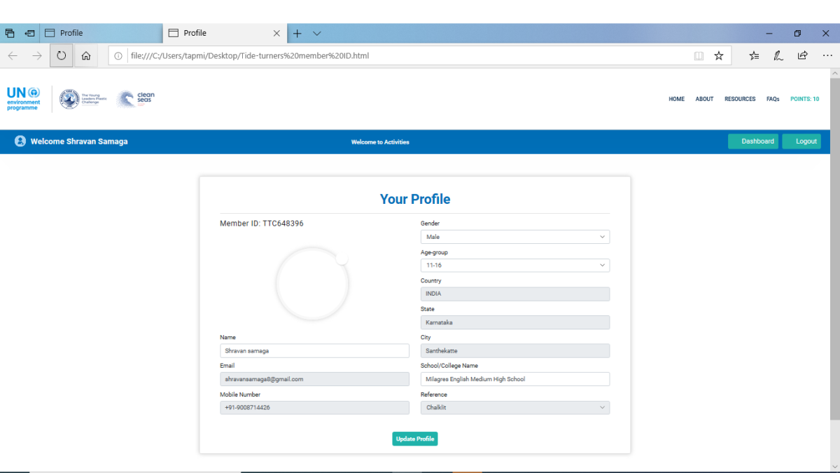 CHALLENGE B - ENVIRONMENT & SUSTAINABILITY: CHALLENGE 2- # PLASTIC TIDE TURNER