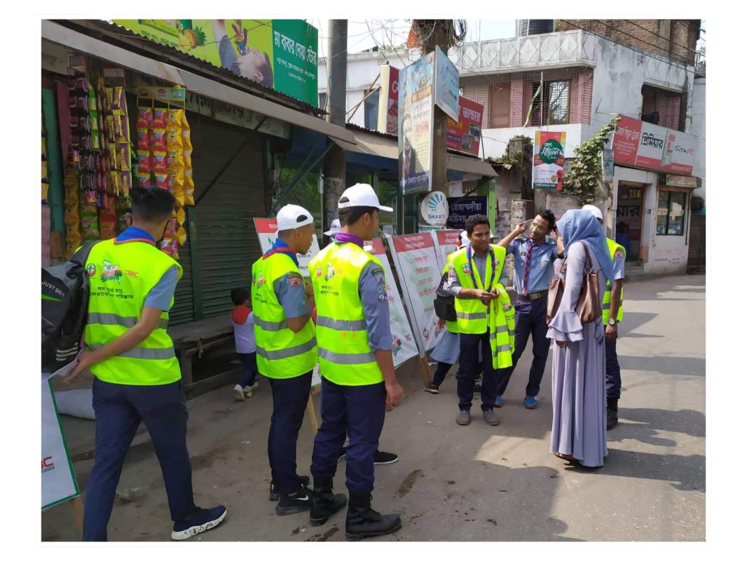 Promise for " Clean Bangladesh ".