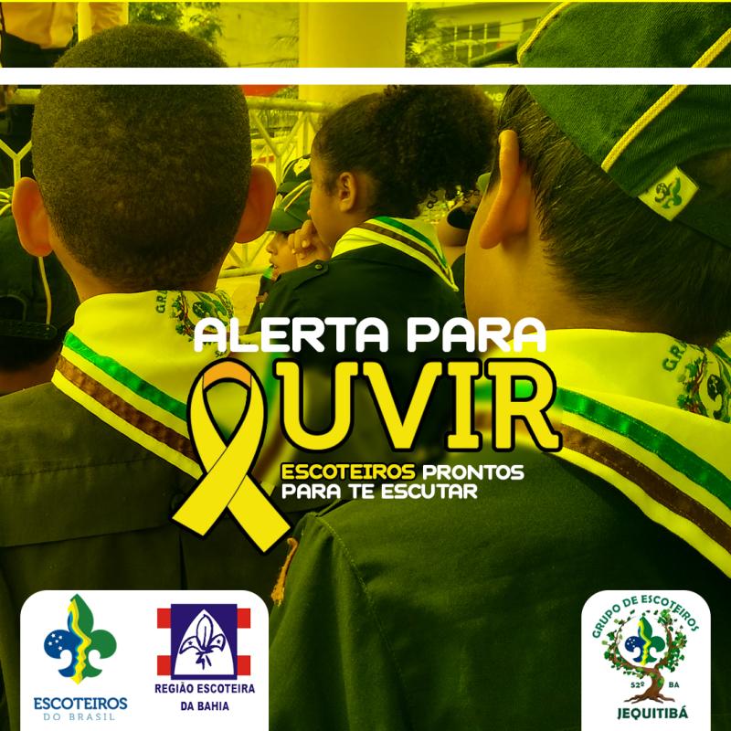 "Alerta para Ouvir" Project | Activities on school talking about anxiety, depression and bullying