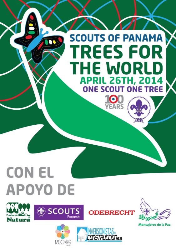 Trees For The World 2014 in Panama