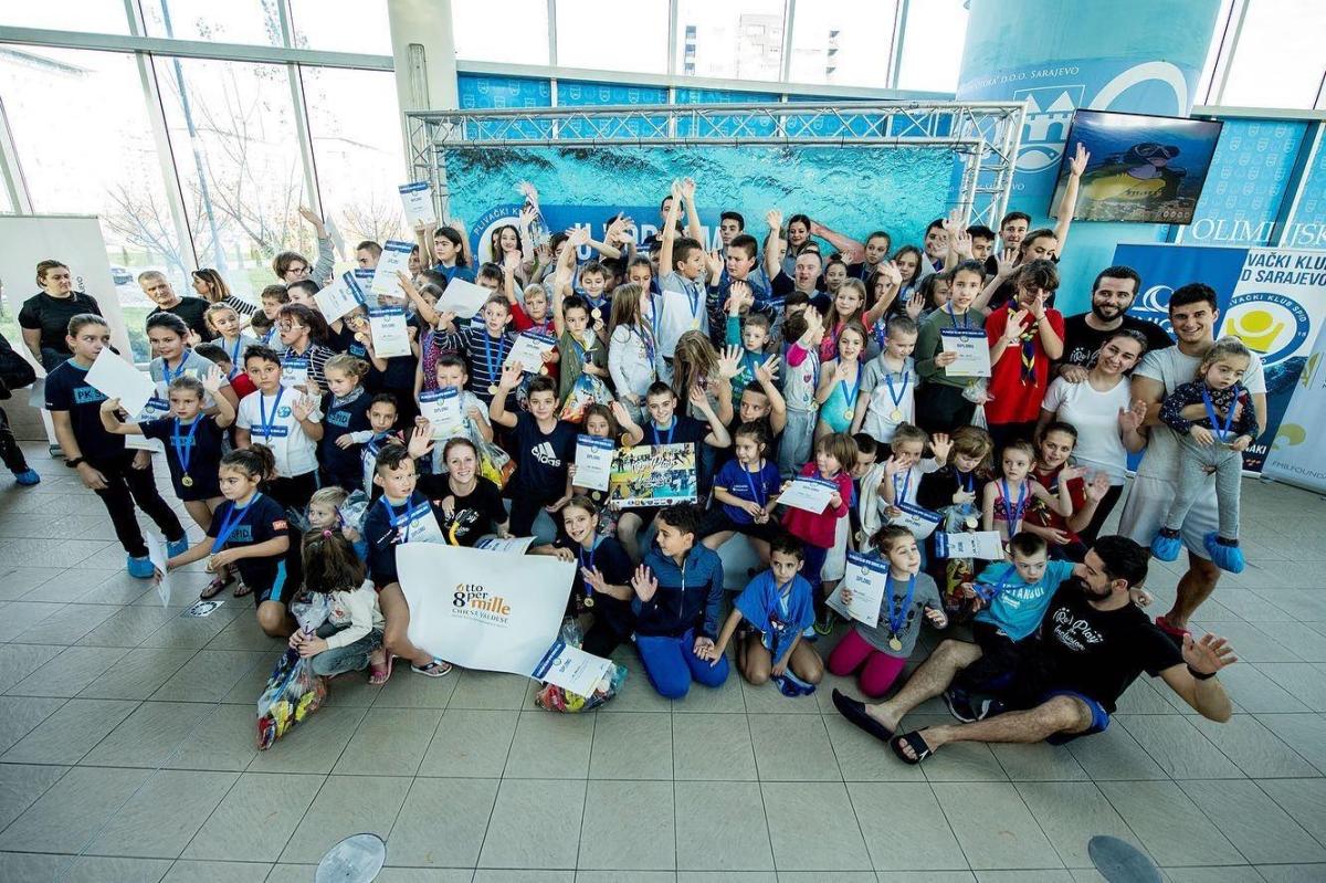 Swimming above difficulties