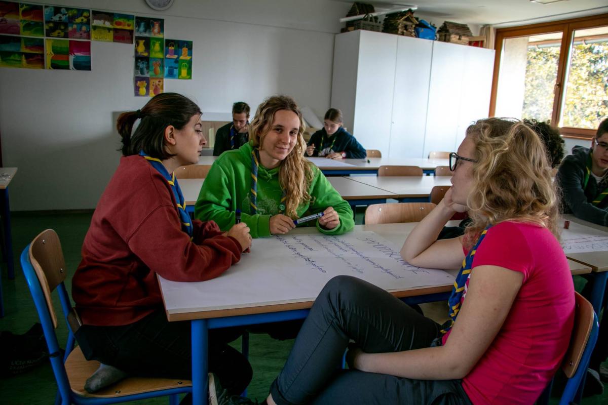 Workshop on Educational weekend for scout leaders