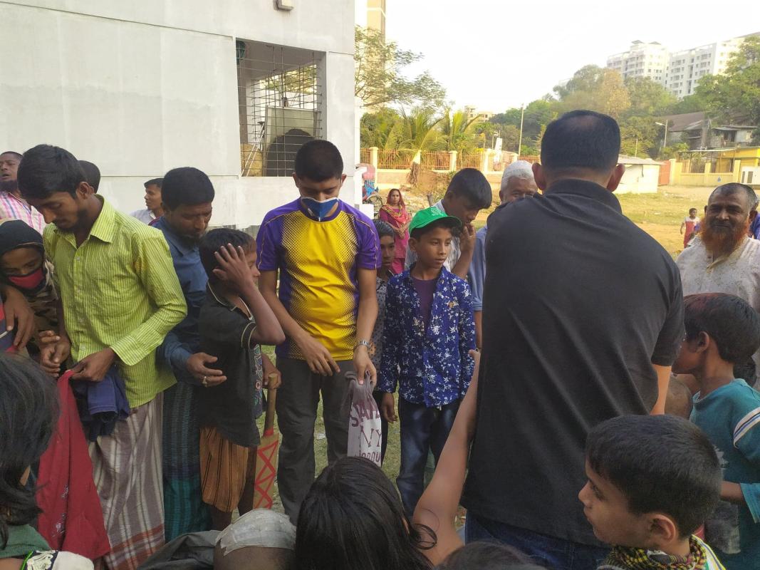 Rupnagar Fire Victims Relief Support