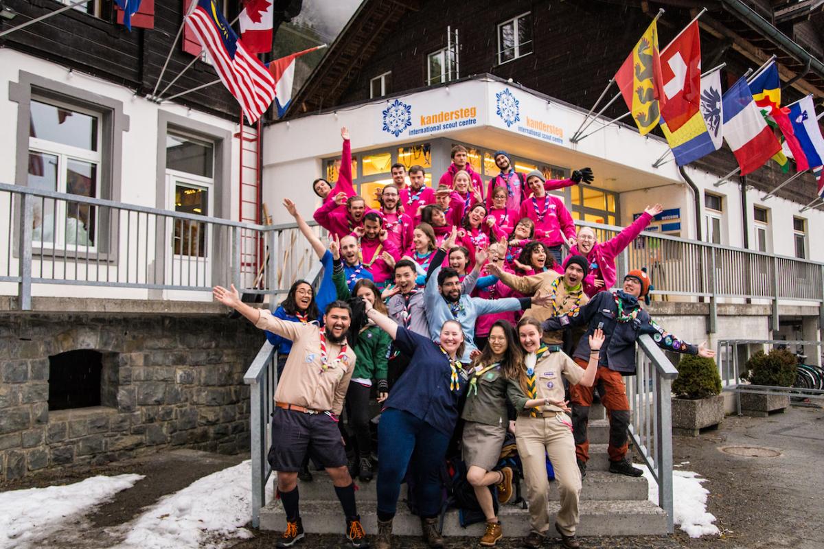 Volunteer Staff Spring 2019 at the World Scout Centre