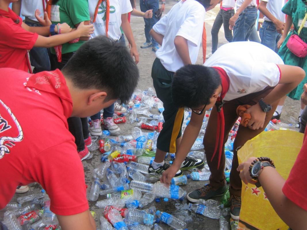CMIC Scouts Ongoing Recycling Project
