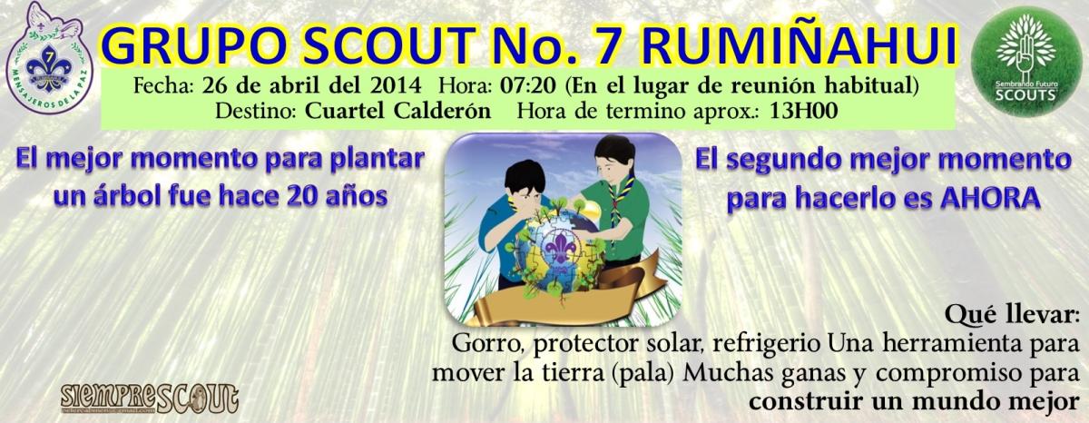 CAMPAÑA DE REFORESTACIÓN 2014 - ECUADOR