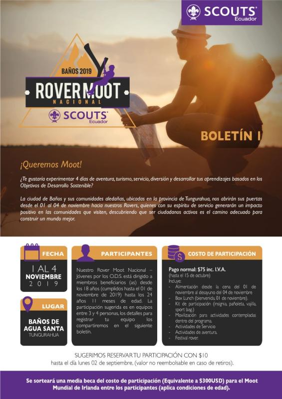 Rover Moot Nacional - Jóvenes por los O.D.S