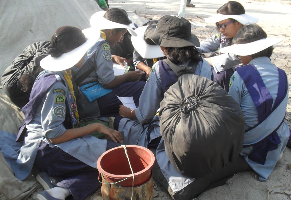 5th Community Development Camp and 10th National Rover Moot Service Projects