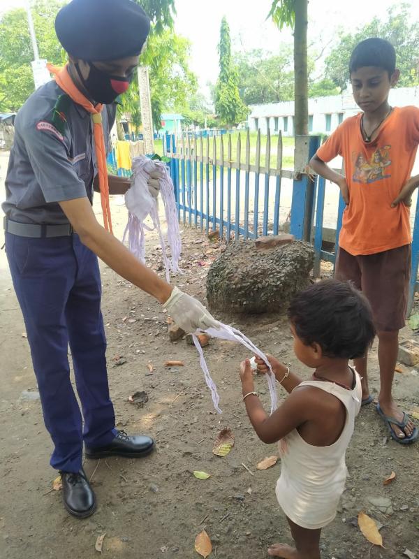 PREPARATION OF  MASK BANK & DISTRIBUTION