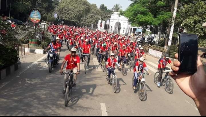 শতবর্ষ সাইকেল রালি