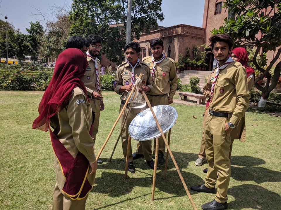 Solar Cooking and Solar Torch Assembling