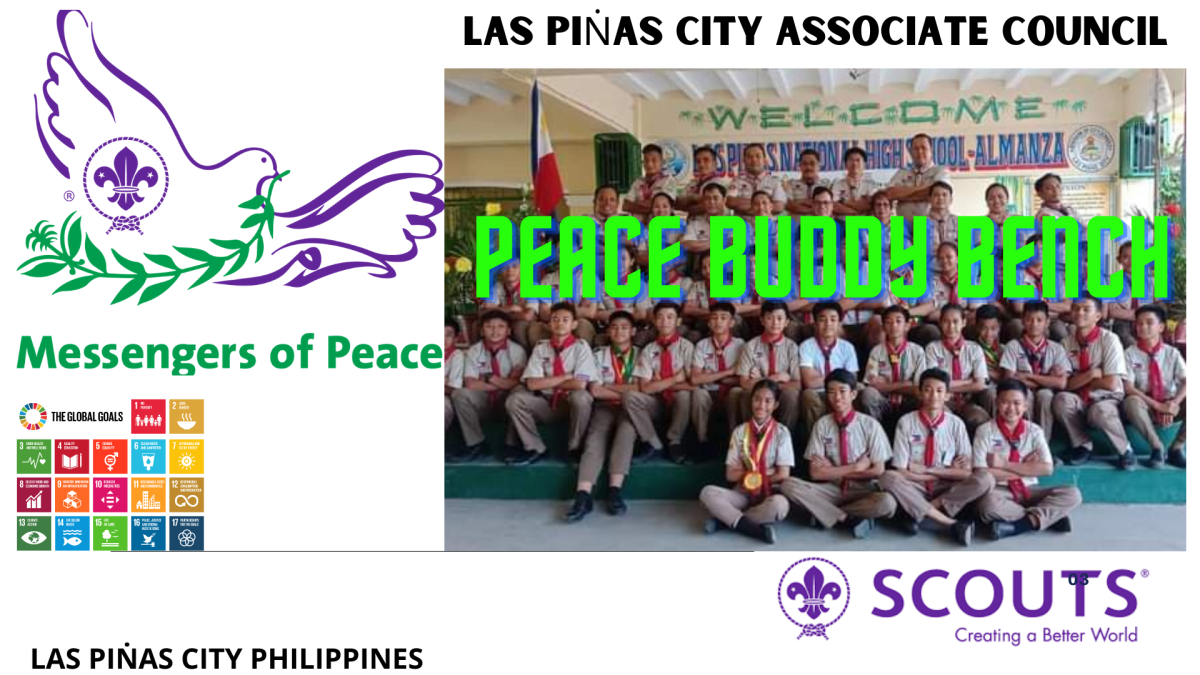 SCOUTS PEACE BUDDY BENCH