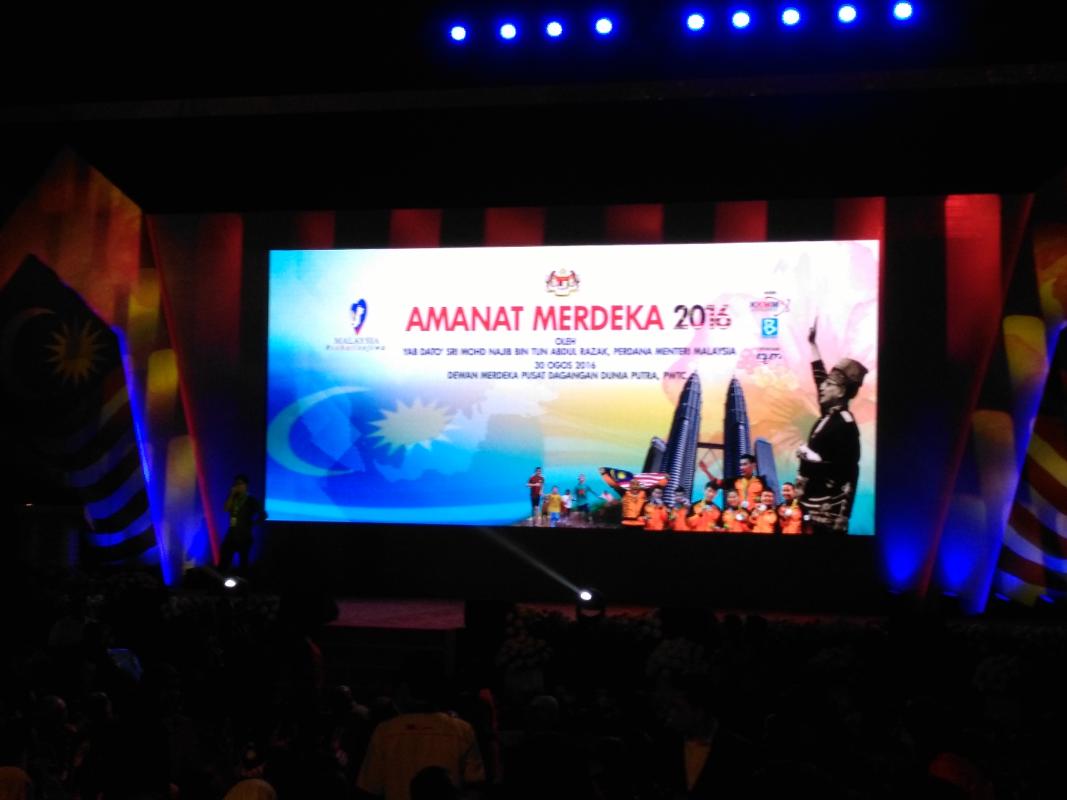 Malaysia Independence Day Celebration... PM Najib Razak "Amanat Merdeka" (Merdeka Message)   