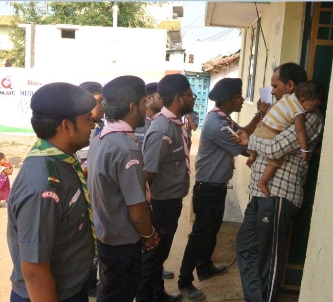 Survey at a rural area.