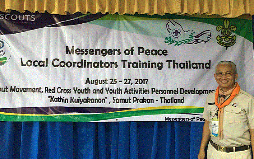 โครงการฝึกอบรมผู้ประสานงานโครงการ Messengers of Peace coordinator Trainning Thailand, 2017