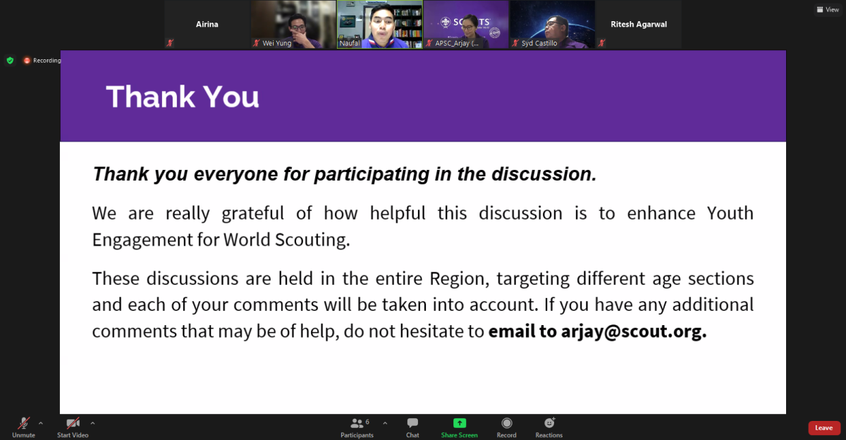 Youth Involvement Evaluation on Focus Group