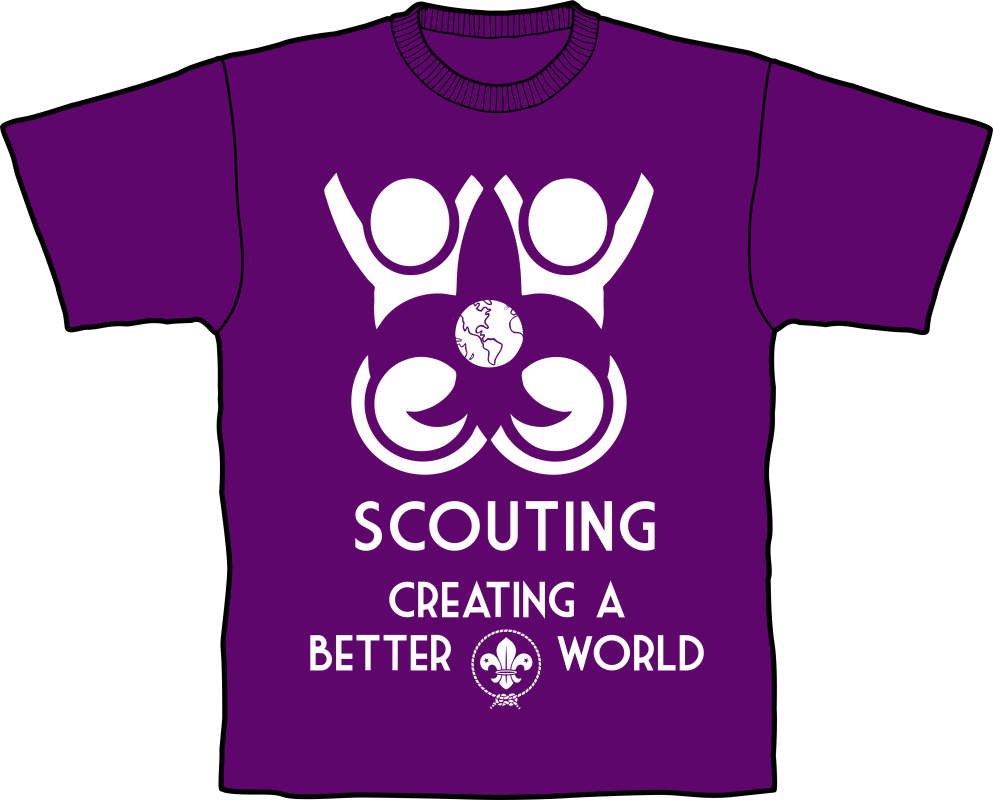 WOSM T shirt Design Competition - Andrea Saori Craós Brazil
