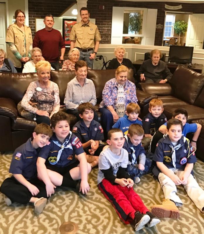 Brookdale Assisted Living Game Day