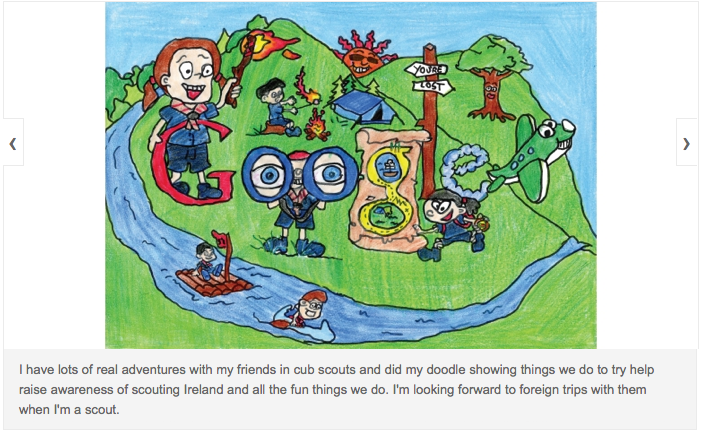 Cub Scout in Final of Google Art Competition