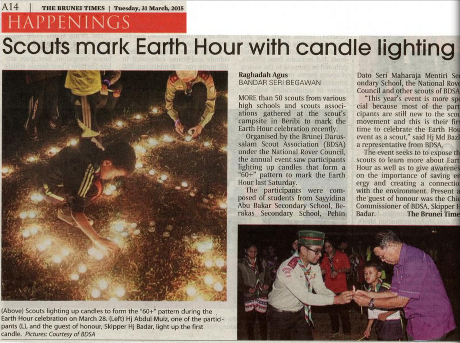Earth Hour 2015