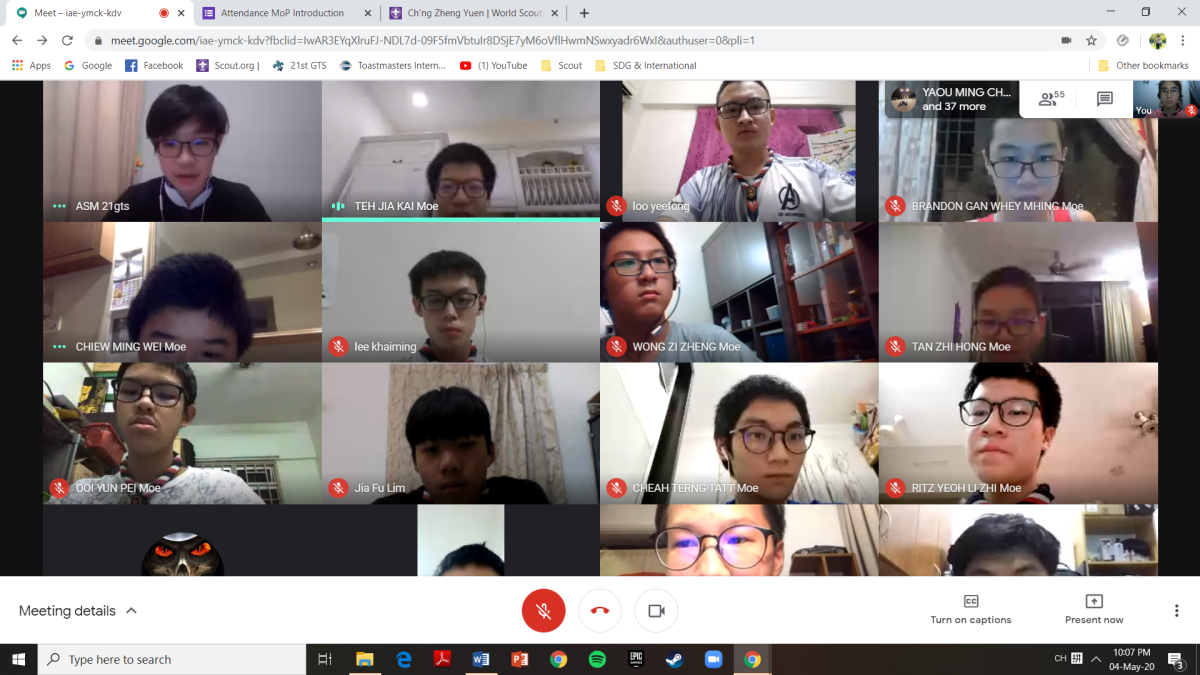 Meeting with 21 GTS Members To Discuss About MOP