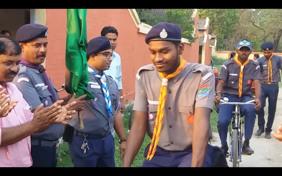 1ST DIGITAL OVER NIGHT ADVENTURE CYCLE HIKE cum VOTE AWARENESS CAMPAIGN