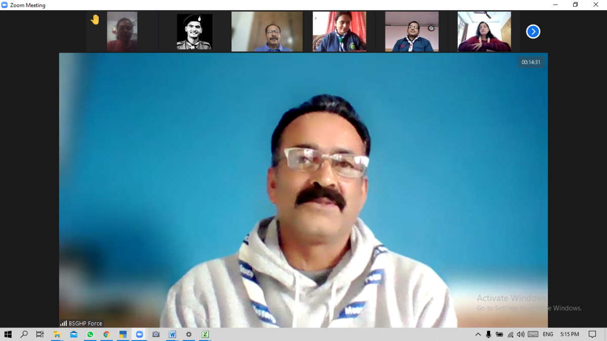 Participated in State Level District Growth Committee Meet