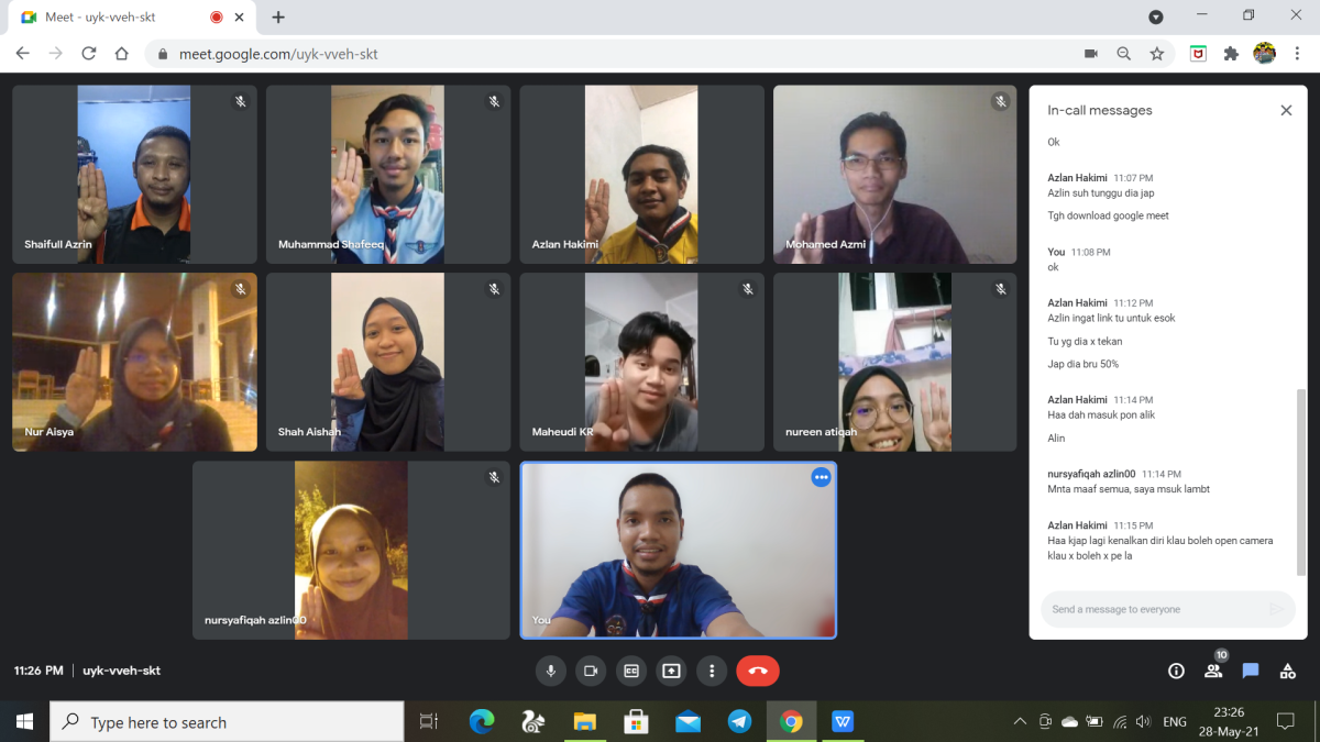 Perjumpaan Krew Pengakap Kelana