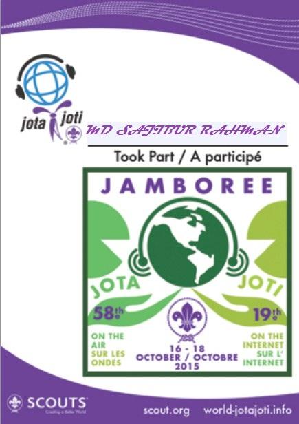 58th JOTA & 19th JOTI - 2015