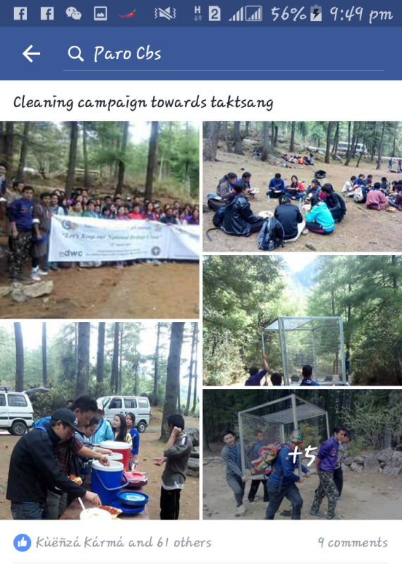Cleaning campaign