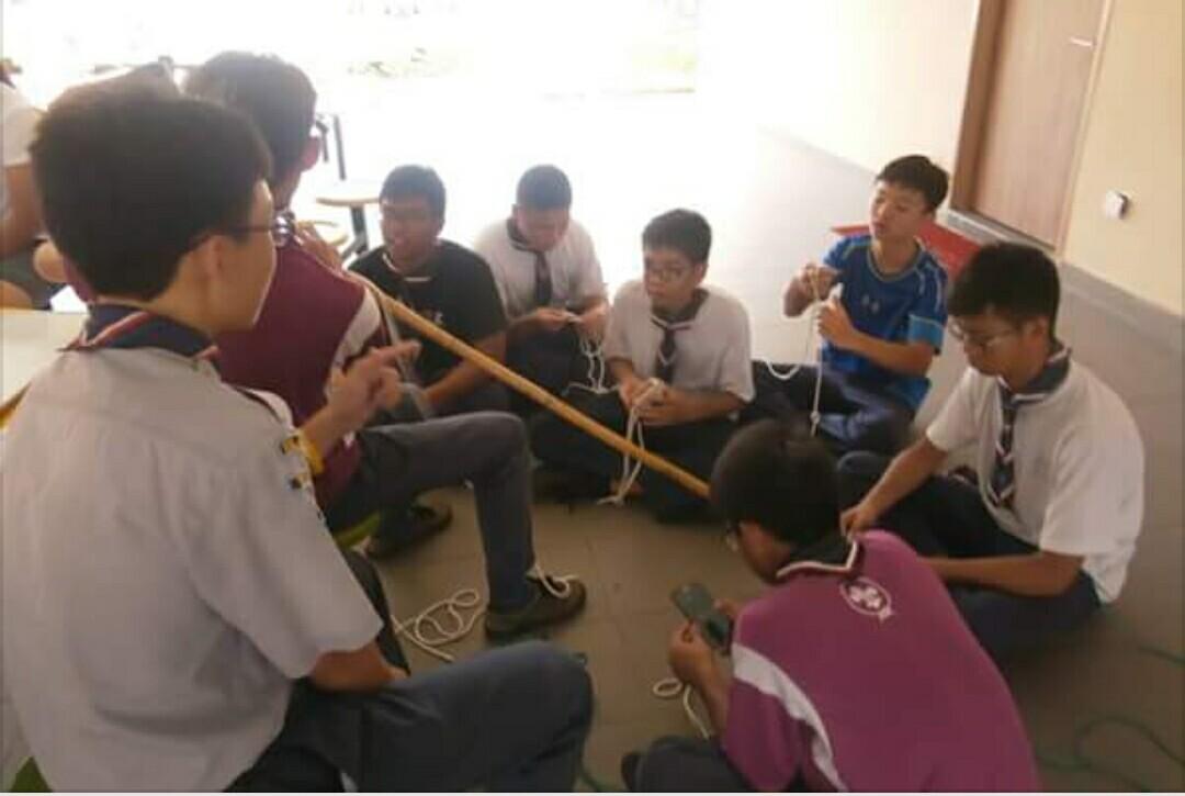09 petaling scout troop usaha  maju kemahiran coarse