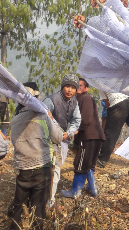 Hosting Thousand Prayer Flags