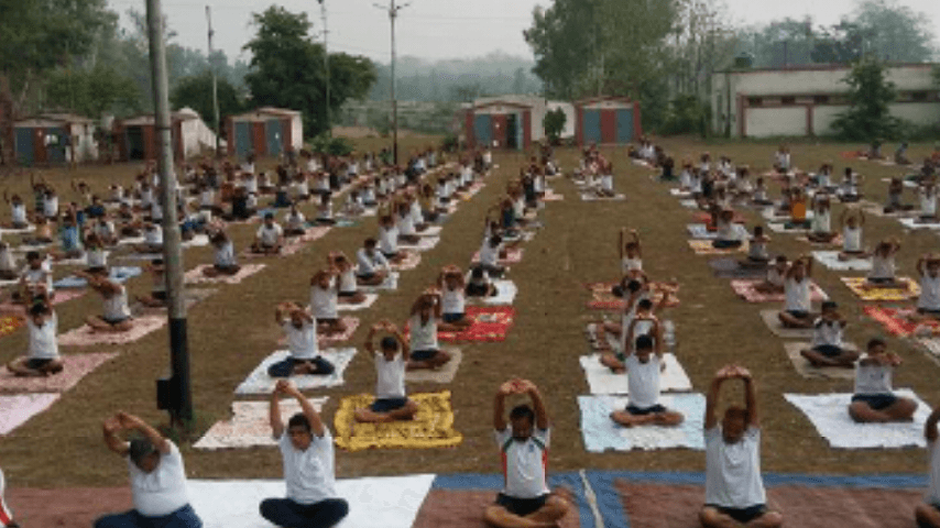 Celebrating World Yoga Day2017