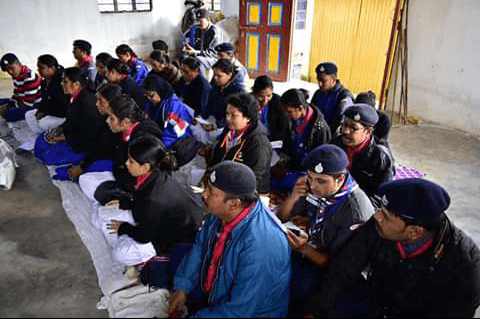All faith prayer program at dhotrey darjeeling camp 2018