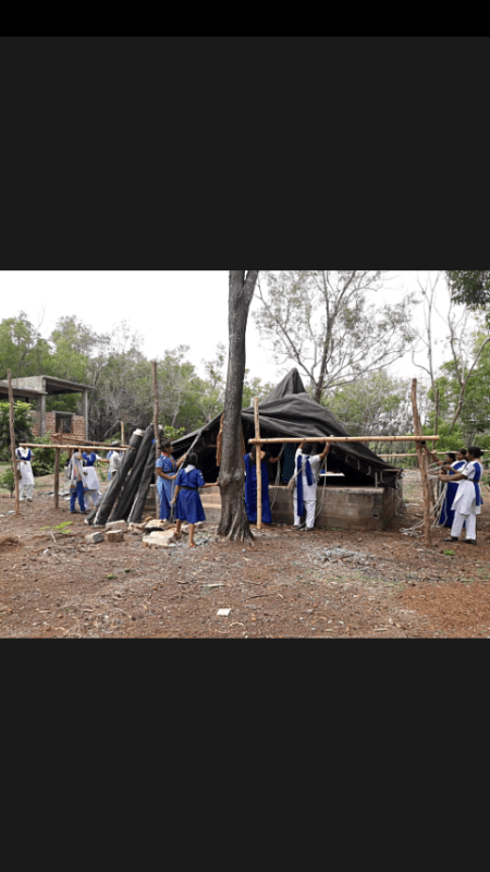 Rajyapuraskar testing camp for Guides Udupi district Karnataka state India 