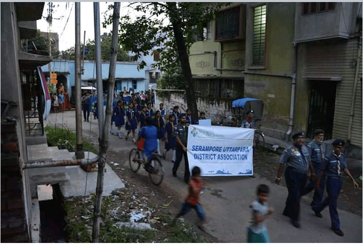 Arrangements for peace rally