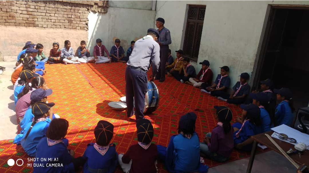 scouting guiding through skill development