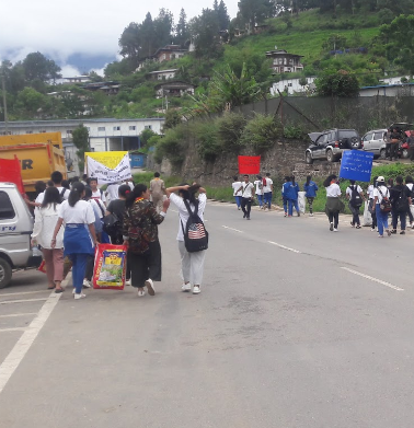 Cleaning campaign with advocacy program
