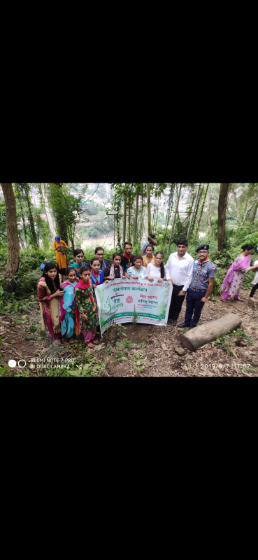 Meeting & Plantation by Vallabh R/R unit Mandi