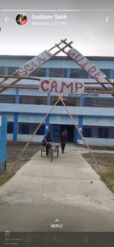 netaji scouts and guides group annual camp