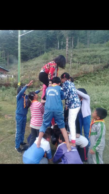 Volunteered at thomde nachung camp