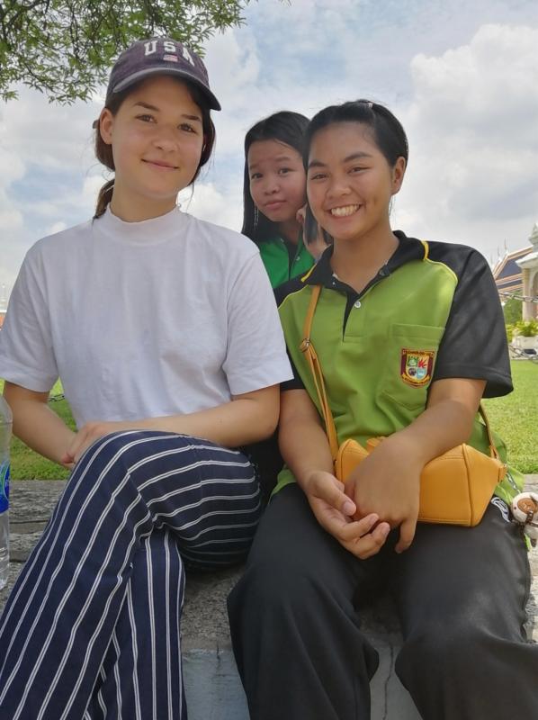 สัมภาษณ์​ชาว​ต่างชาติ​ที่​วัดพระแก้ว